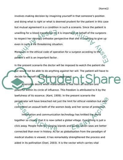 Exemplifying Lawrence Kohlbergs Notion of Post Conventional Moral Reasoning