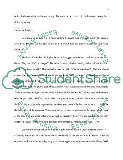 Asian Business Culture