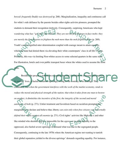 Political Activism in the Period between the 1960s until Mid-1970s