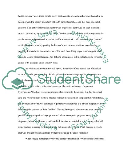 Health Care Informatic