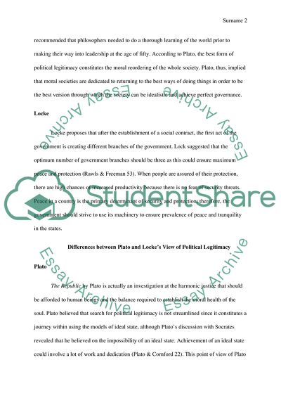 What is political legitimacy