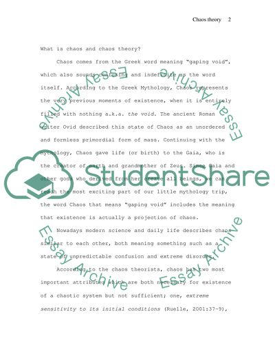 Why Does Economics Need Chaos Theory