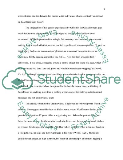 Towards a Greater Understanding of Margaret Atwoods A Handmaids Tale