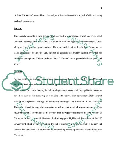 The Irish Times: Liberation Theology