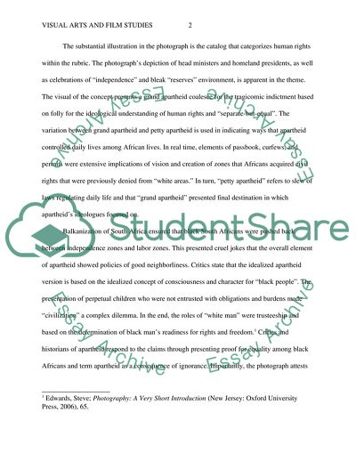 The Global Human Rights Through the Publication of Photographer Ernest Cole