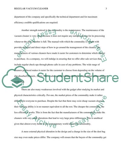 Regular Vacuum Cleaner