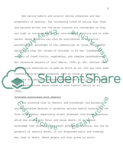 Meaning and Cause of Obesity
