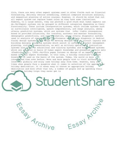 Knowledge Management / Expert Systems