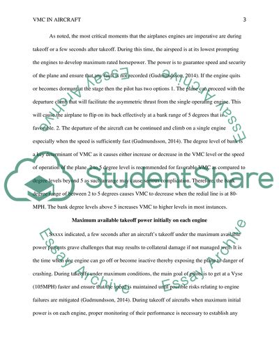 VMC in Aircraft Issues