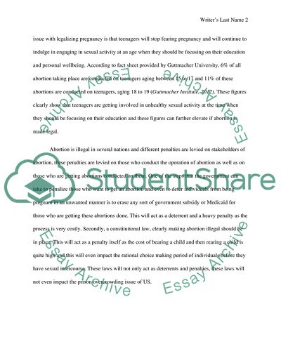 Morality of Abortion