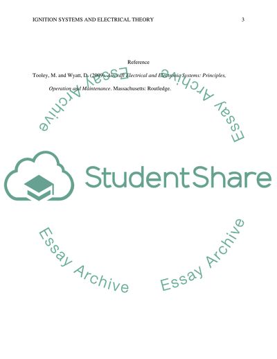 Ignition Systems and Electrical Theory: Aircraft Powerplants