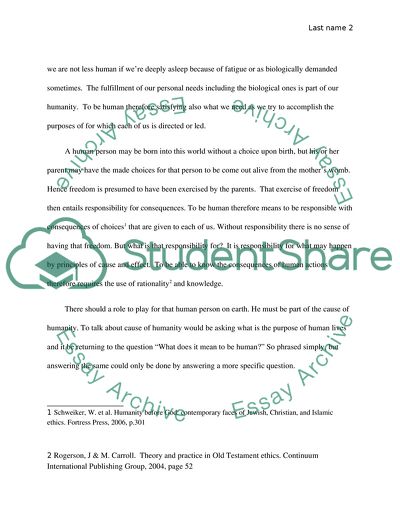 What It Means to Be Human