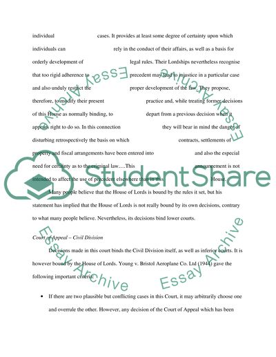 The English Courts Are Inferior to the Parliament as far as Law-Making Is Concerned