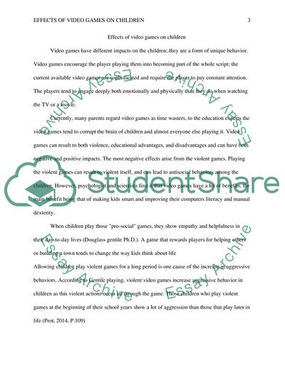 Influences Of Media On Children