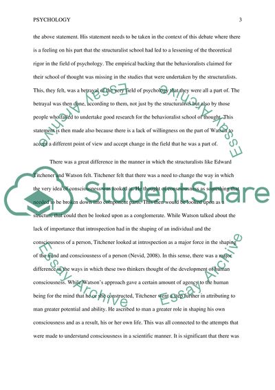 Psychology and Its Different Approaches