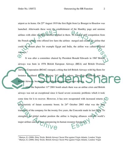 Human Resource Outsourcing