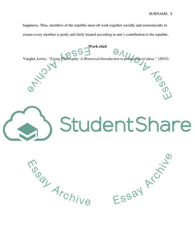 Reflections on Plato