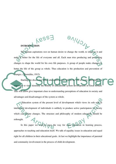 Philosophies and Values in Education