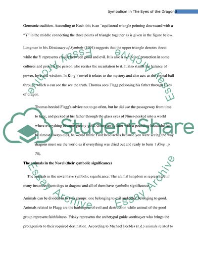 Symbolism in The Eyes of the Dragon by Stephen King