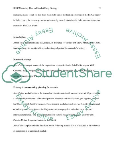 India as a Potential Market for Tim Tam Biscuits