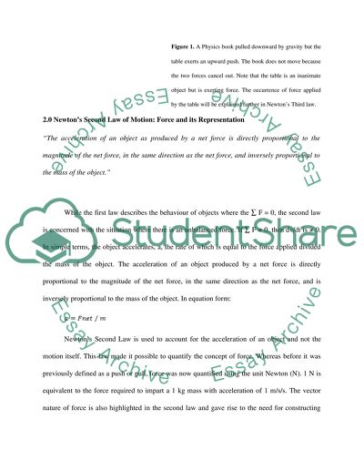 Newtons First Law of Motion: The Law of Inertia