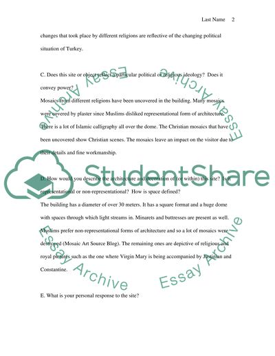 Site Visit: Hagia Sophia, Rustem Pasha, Dolmabahce a Topkapi Palaces, and Museum of Turkish and Islamic Art