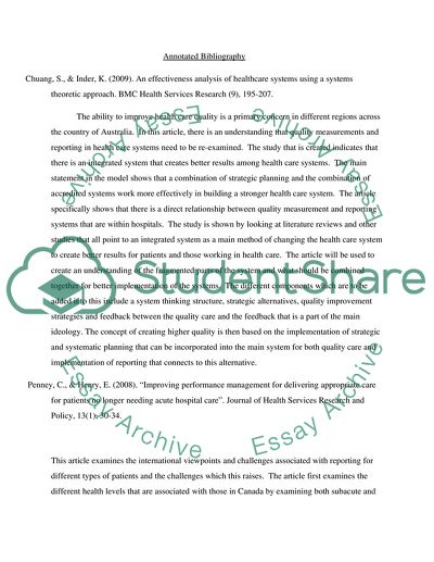 Resolving the Americas Health Care Crisis