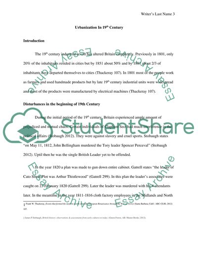 Essay rapid urbanisation image