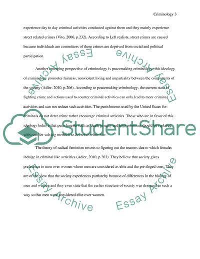 General Theory of Crime