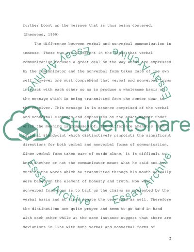 How Language - Both Verbal and Nonverbal - Can Provide a Sense of Identity to Different Groups
