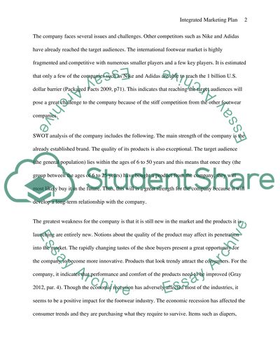 Integrated Marketing Plan