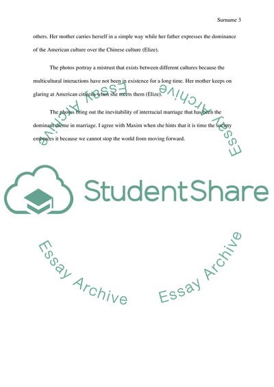 Photographs of my Parents by Maxim Hong Kingston