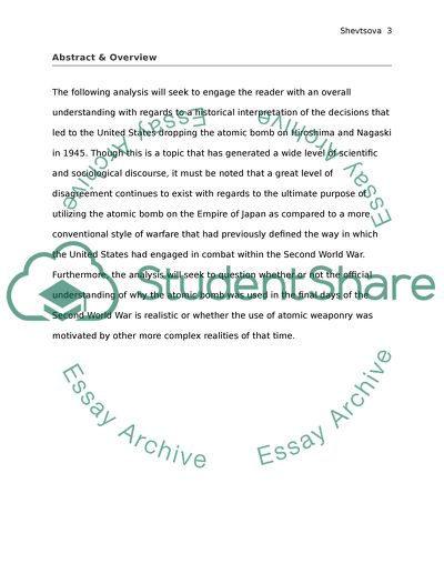 Hiroshima and Nagasaki: The Terrible Truth behind a Shocking Decision