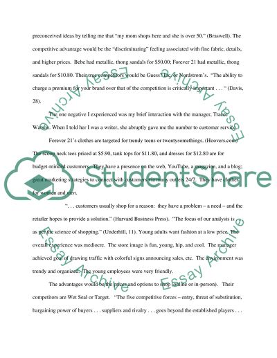 Forever 21 & Bebe Stores