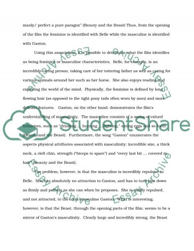 Beauty and the beast essay