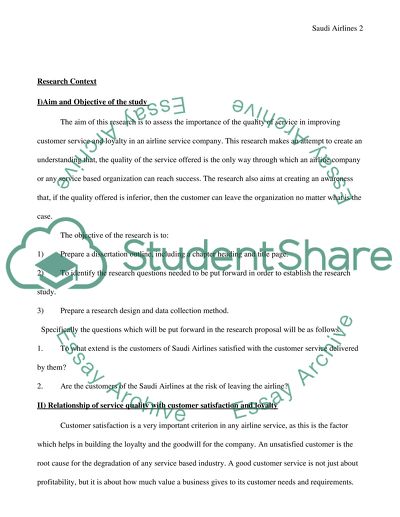 Importance of the Quality of Service