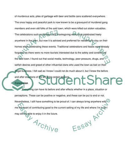 Place Before And After