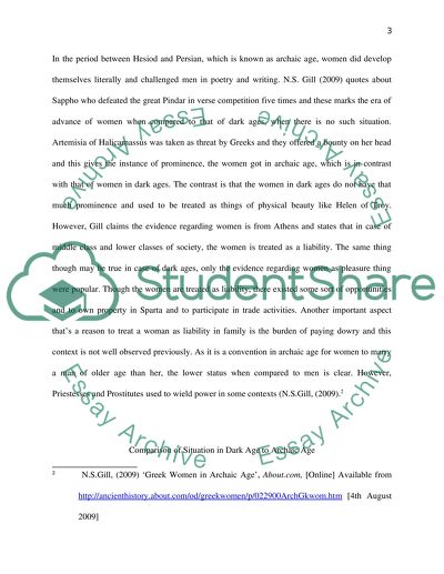 Archaic age in Greek Society