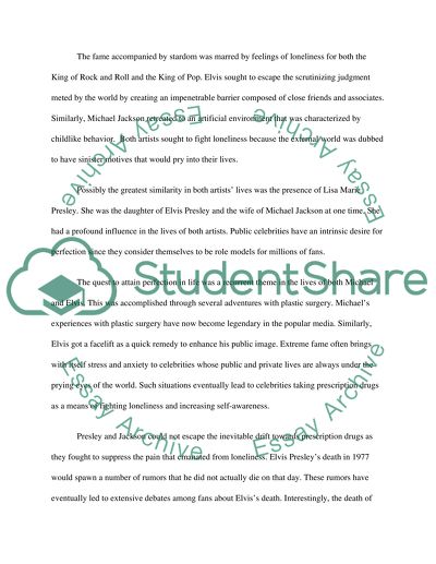 Elvis Presley vs. Michael Jackson