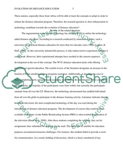 Development, Advantages and Disadvantages of Distance Learning