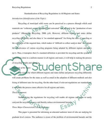 Assignment3: Persuasive Paper Part 1: A Problem Exists