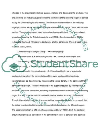 Acid and Enzymatic Hydrolysis of Glycogen