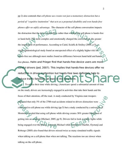 The Dangers of Cell Phone Usage While Driving