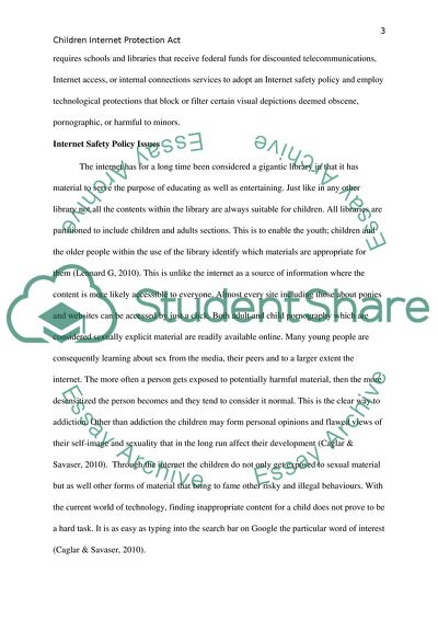 Children Internet Protection Act