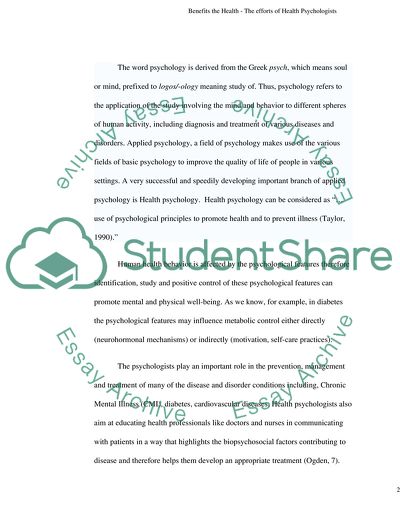 How can health psychologists help people to improve their health