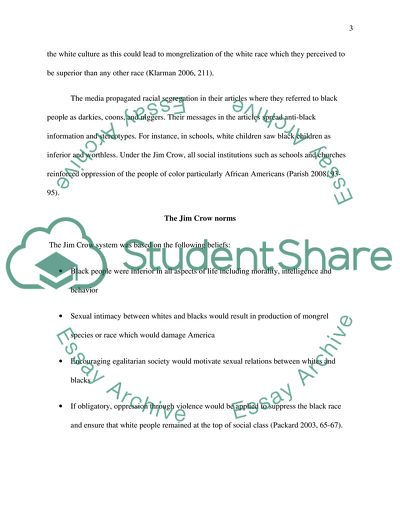 Definition, Causes, and Norms of the Jim Crow