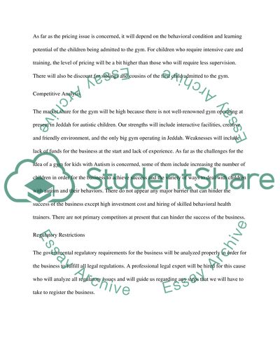 Marketing analysis or external scanning