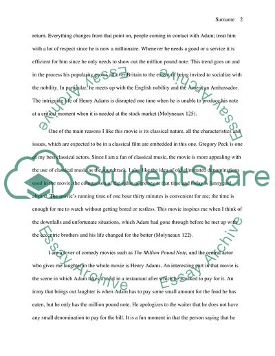 My Favorite Movie The Million Pound Note