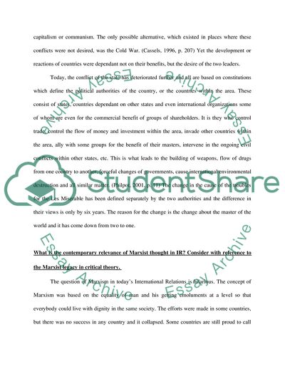 International Relations