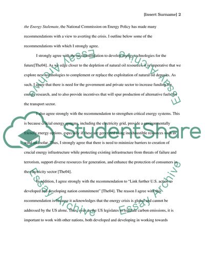 Ending the Energy Crisis